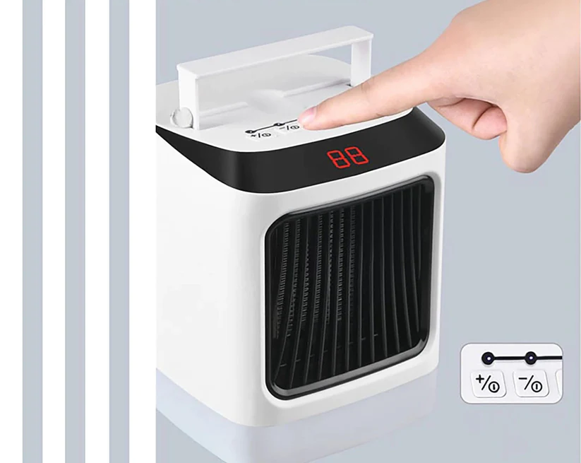 Relaxin Products Premium Portable 2-in-1 Space Heater and Cooler