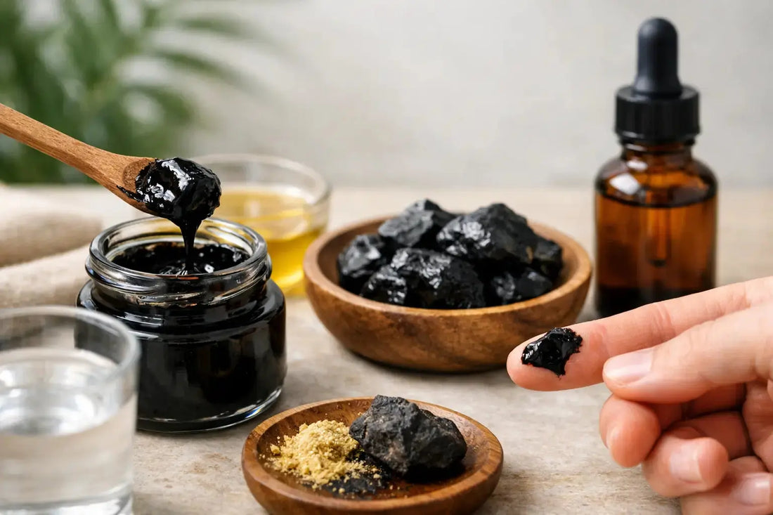 How to Apply Shilajit Resin the Right Way
