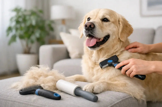 How to Reduce Dog Shedding Indoors