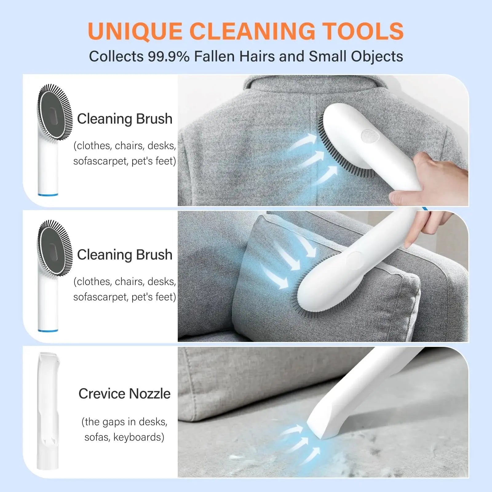 Allebuy unique cleaning tools with brush and crevice nozzle for pet grooming dog groomers near me pet grooming