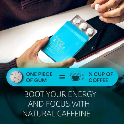 Allebuy Energy and Focus supplement pack with nootropics smart drugs boosting energy and natural caffeine