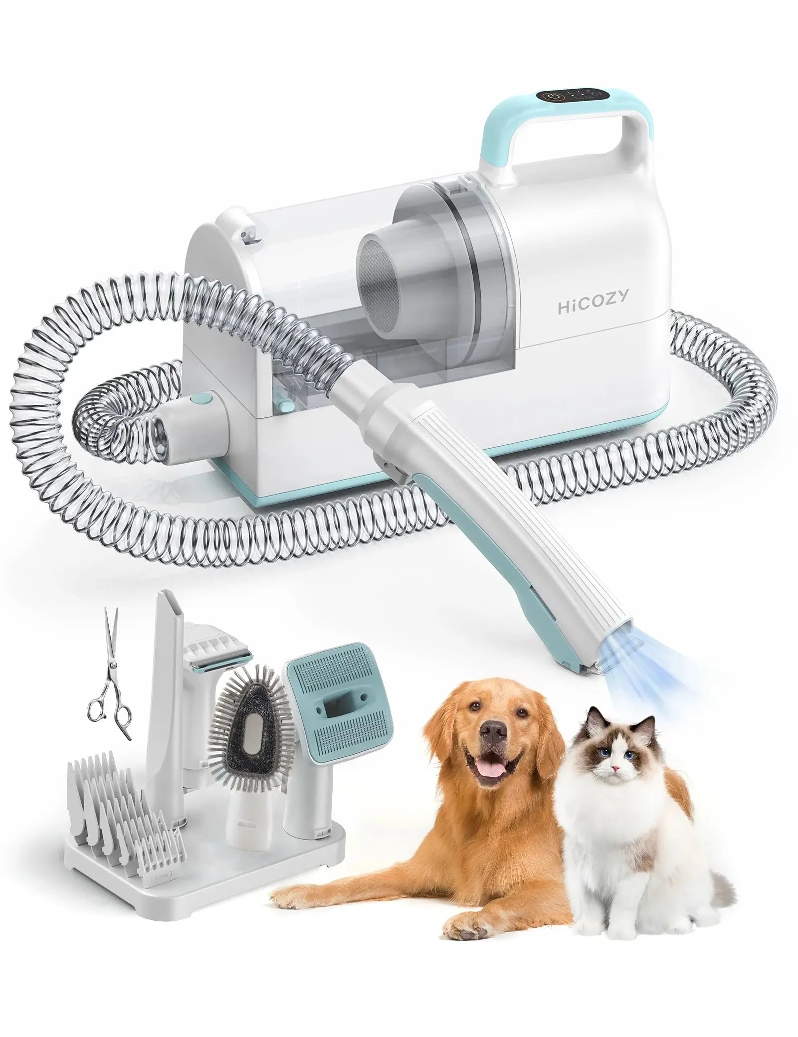 Dog grooming closest to me portable pet dryer and grooming kit with vacuum hose for dogs and cats