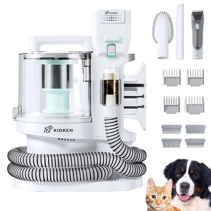 Allebuy pet grooming machine kit with brushes, clippers, combs, and accessories for dog groomers near me pet grooming