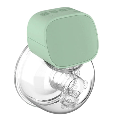 Allebuy pump breast pump with transparent collection container and green control unit
