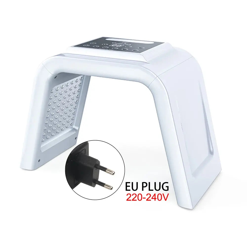 Allebuy white red light therapy lights device with EU plug for skin treatment and pain relief