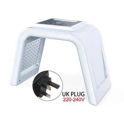 Allebuy white red light therapy lights with UK plug 220-240V for skin treatment