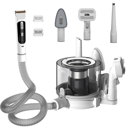 Allebuy portable pet grooming kit with multiple attachments for dog groomers near me pet grooming