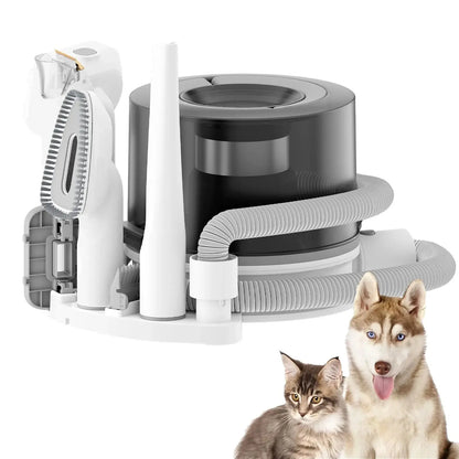 Allebuy pet grooming vacuum with hose and attachments for dog groomers near me pet grooming