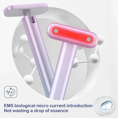 Allebuy red-light therapy device with EMS biological micro current for skin essence absorption