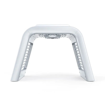 Allebuy sleek white red light therapy lights device with multiple LED panels for skin treatment