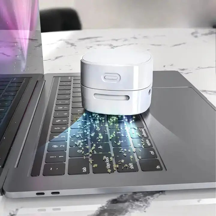 Allebuy robot robot vacuum cleaner compact mini vacuum cleaning laptop keyboard debris